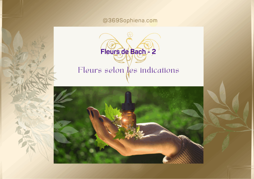Bach Flower F A5 Indications