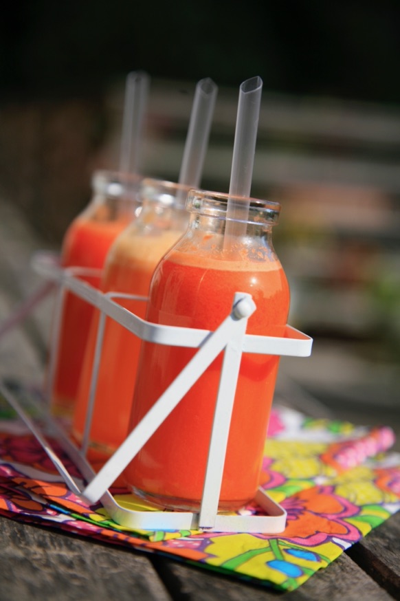 Carrot ginger apple juice