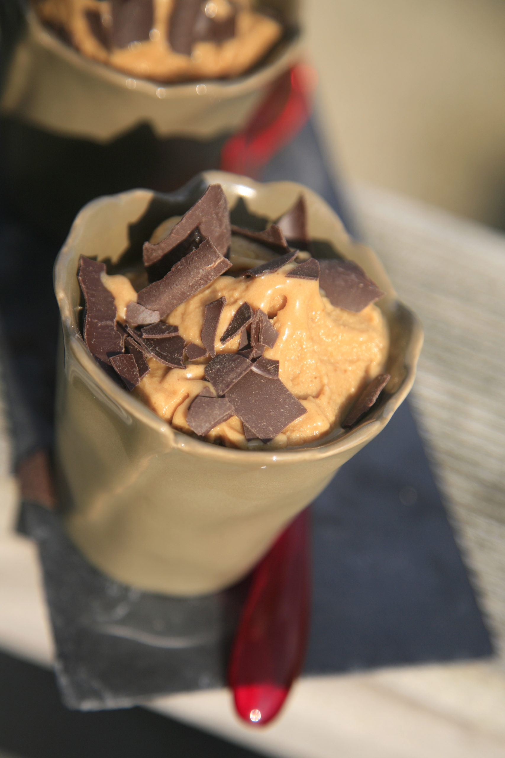 Dairy free coffee chocolate ice cream