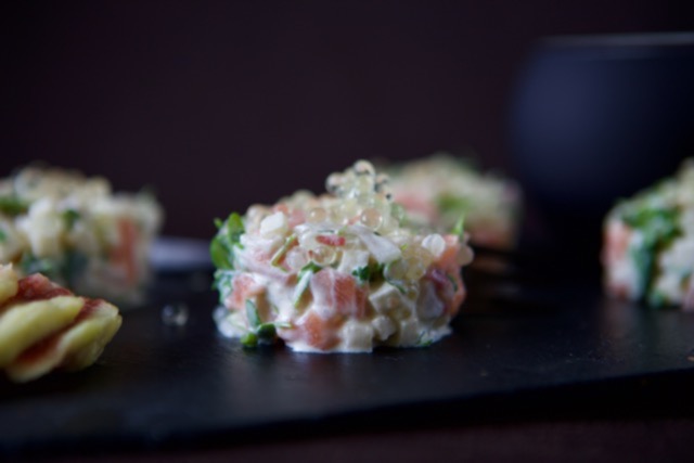 Tartare de saumon